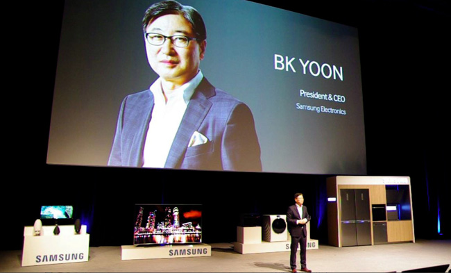 BK Yoon President CEO Samsung
