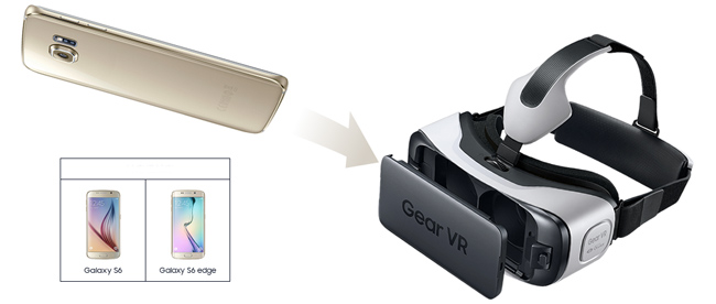 Samsung Gear VR feature Galaxy S6