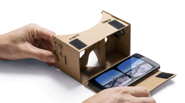 google cardboard android VR mala