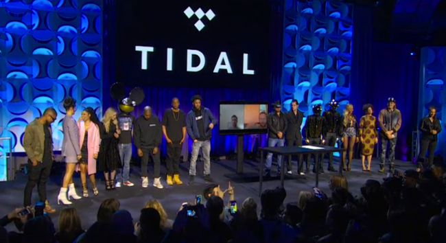 Tidal owners stage