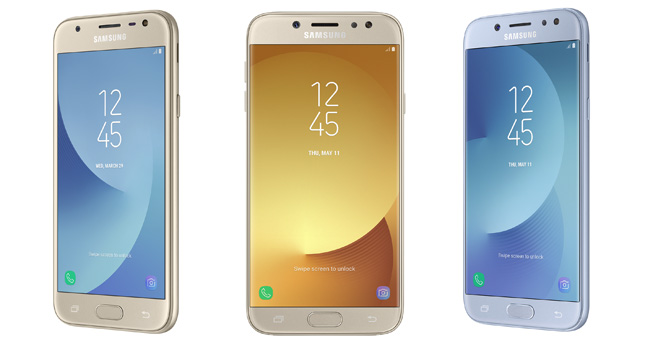 Samsung Galaxy J7 smartphones