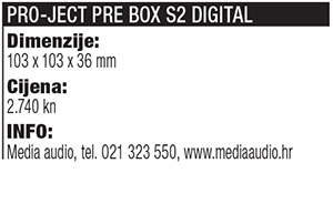 Pro Ject Pre Box S2 Digital tablica